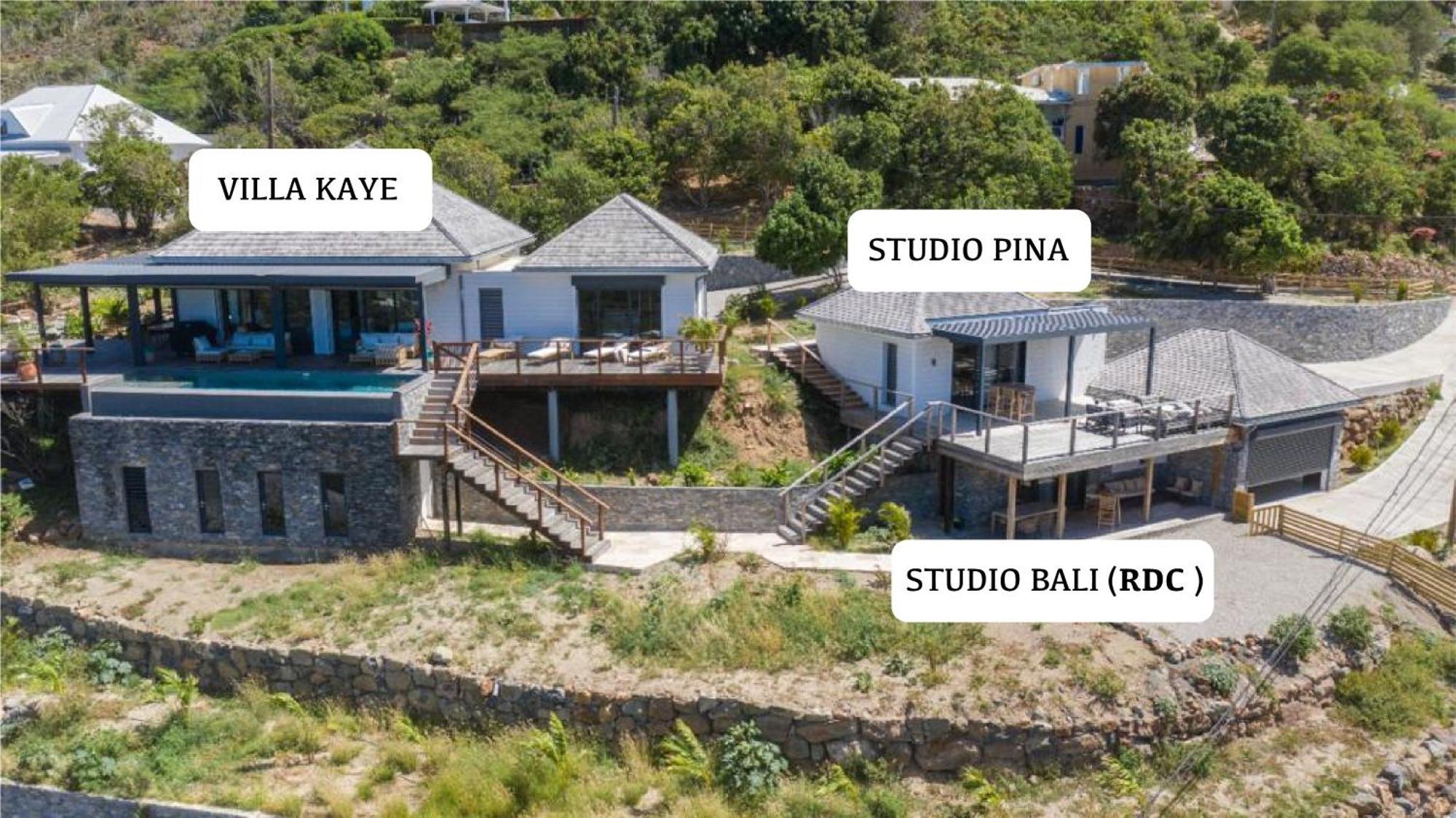 Domaine De Sweet Hill - 4 Villas Et 2 Studios Salines Esterno foto